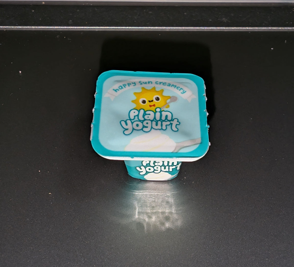 Plain baby yogurt