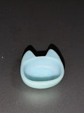 Blue cat bowl