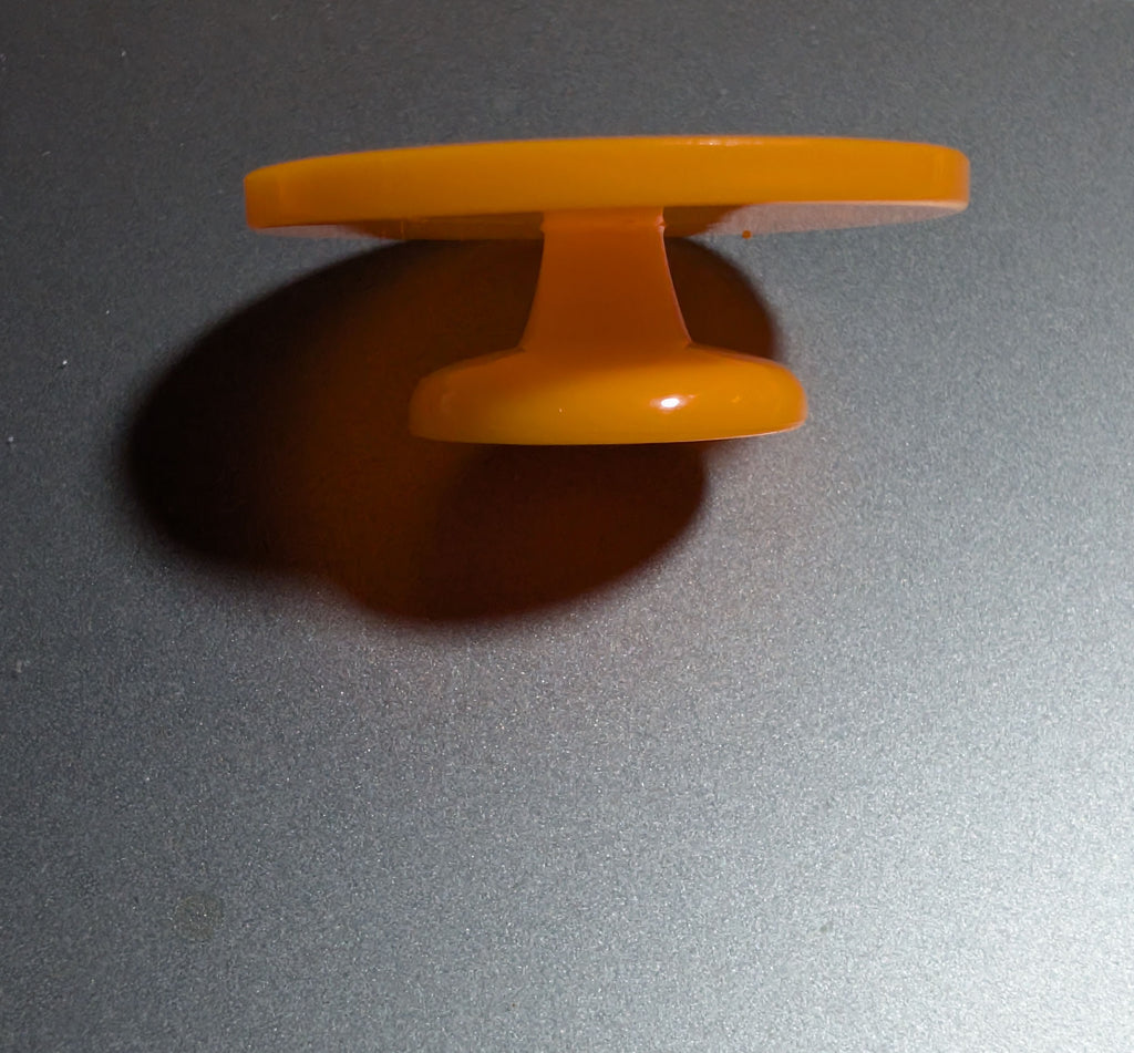 Orange cake stand