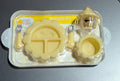 Yellow sun dish set