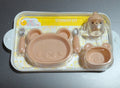 Brown bear dish set