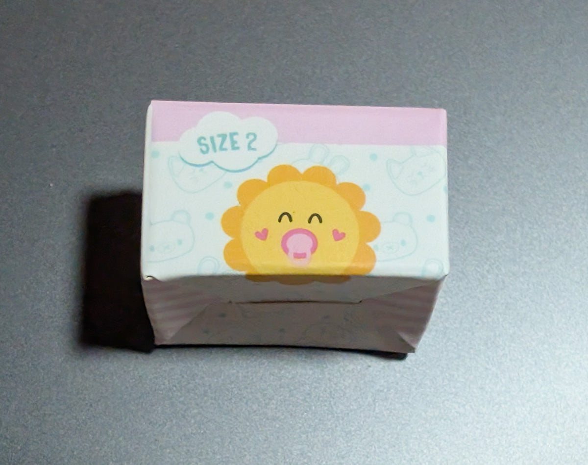 Box of diapers