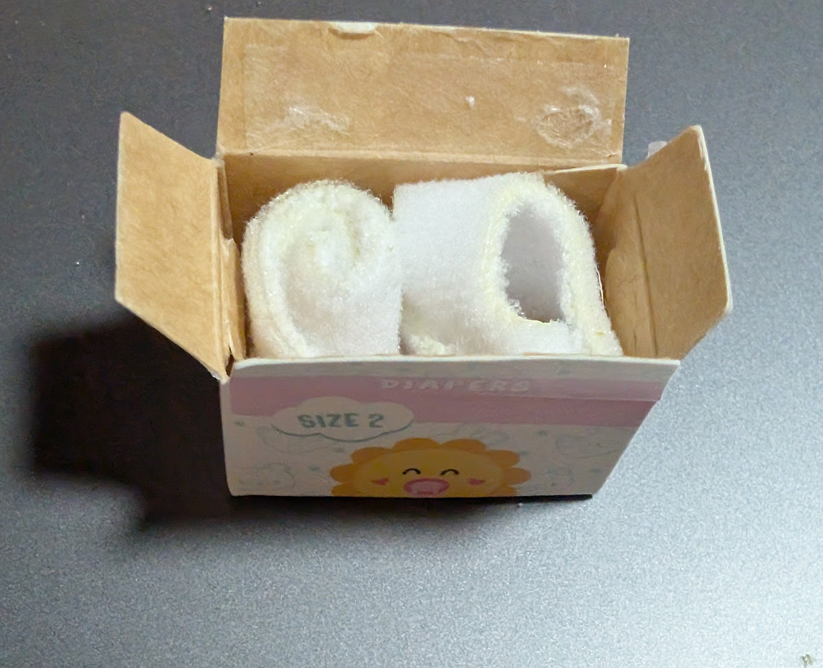 Box of diapers