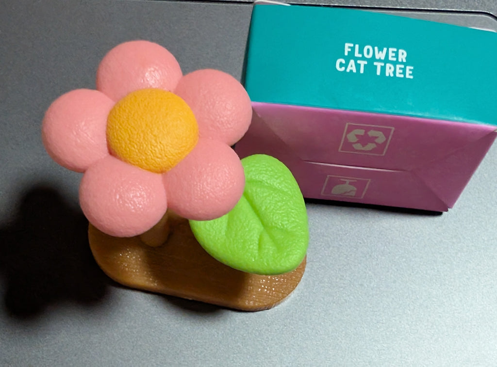 Flower cat tower