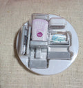 Ube milk tea drink dispenser