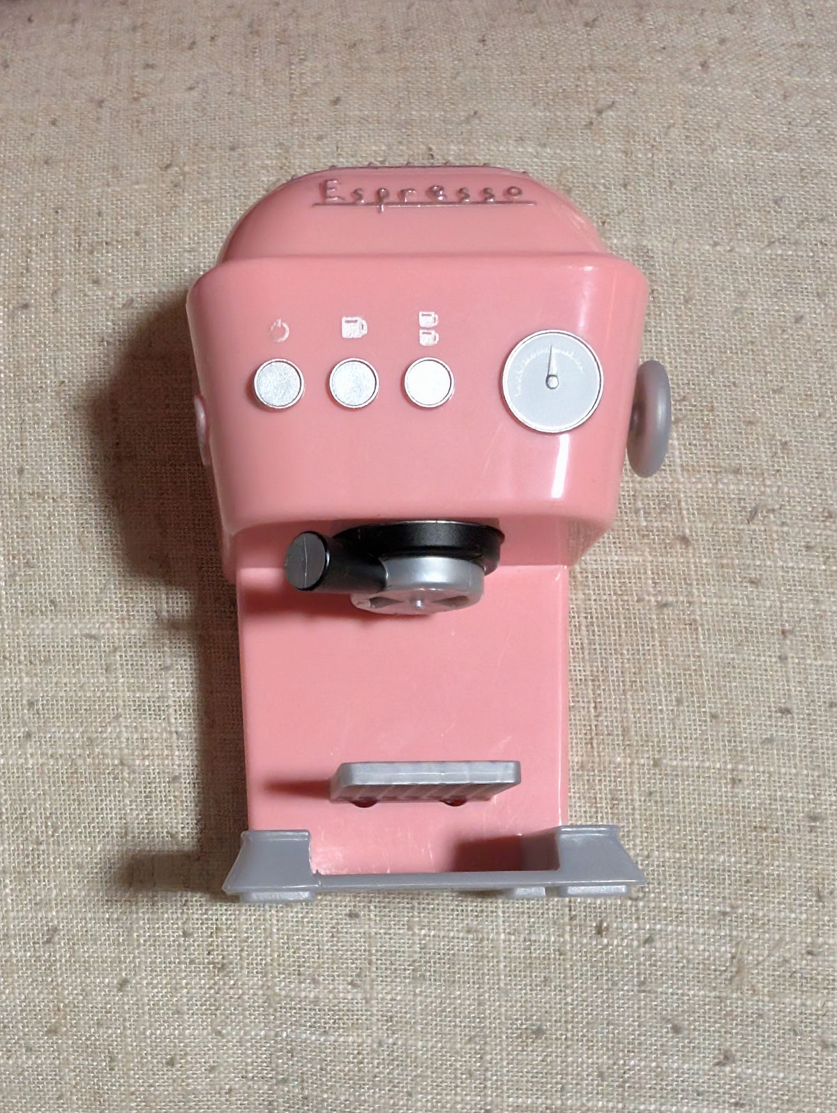 Pink espresso machine