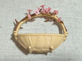 Wicker baby basket