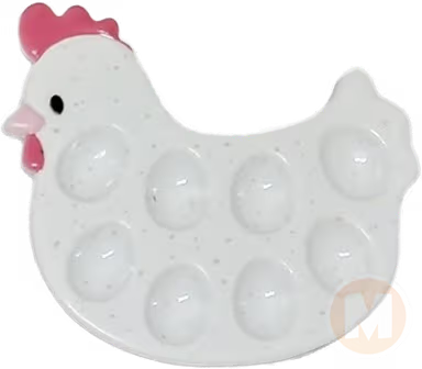 Deviled Eggs Platter (White)