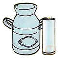 Large milk just