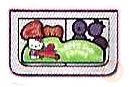 Sliced Strawberries & Blueberries (Hello Kitty)