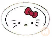 Oval Plate (Hello Kitty)
