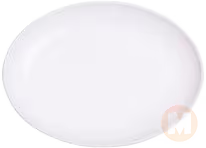 Oval Plate (White)