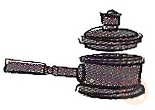 Fire pot with lid