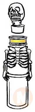 Skeleton jar