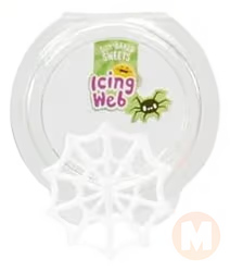 Spider web icing