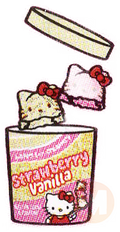 Strawberry Vanilla Ice Cream (Hello Kitty)