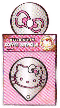 Coffee Stencils (Hello Kitty)