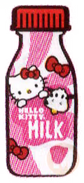 Strawberry Milk (Pink Bottle, Hello Kitty)