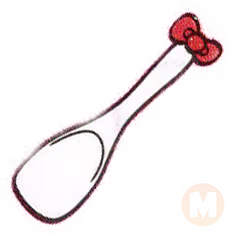 Rice Paddle (Hello Kitty)
