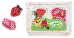 Strawberries w/Stem & Strawberry Slices