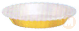 Pie Tin (Yellow)
