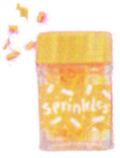 Sprinkles (Yellow)