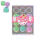 Macarons (Green, Blue, Purple)