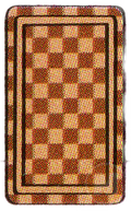 Cutting Board w/Groove (Chekered)