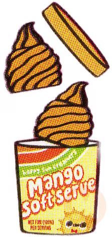 Mango Soft Serve