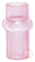 Pink Vase w/Band