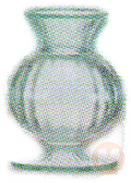 Blue Fancy Vase
