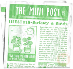 Newspaper (Botany & Birds)