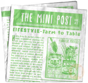 Newspaper (Farm to Table)