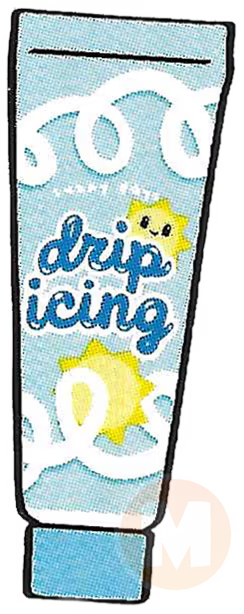 Drip icing (white)