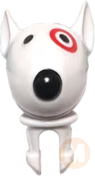 Ball Topper (Bullseye Dog)