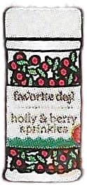 Holly & berry spinkles