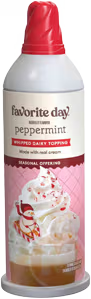 Peppermint whip cream