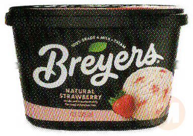 Strawberry ice cream