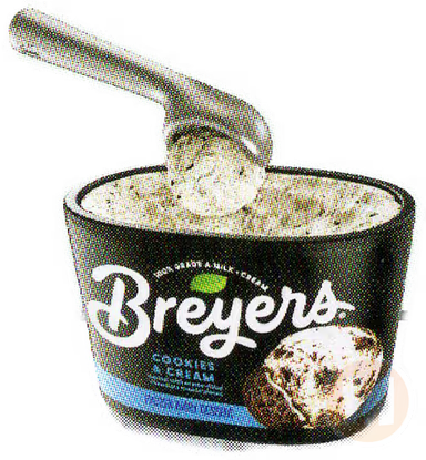 Cookies and cream ice cream