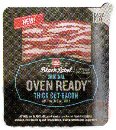 Oven ready bacon