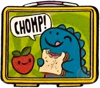 Yellow lunch box