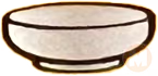 Silver saucer