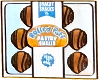 Rolled puff pastry shells