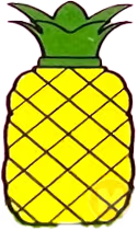 Pineapple cup