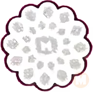 Strawberry doily