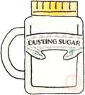 Dusting sugar