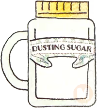 Dusting sugar