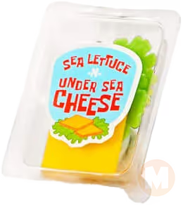 Sea lettuce & under the sea cheese