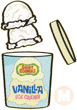 Goofy goobers ice cream