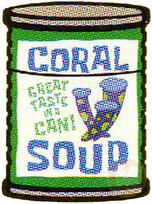 Coral soup